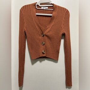Madewell Cropped Cardigan Size S